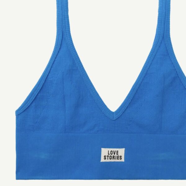 bralette sportive bleue