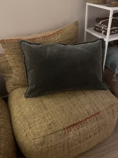 coussin manhattan kaki