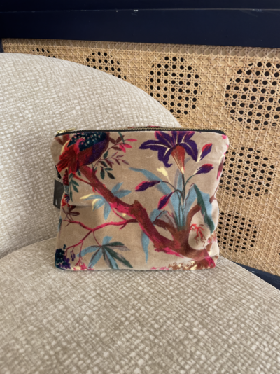 trousse ou pochette birdy lin