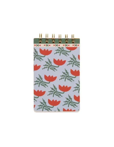 bloc note fleur