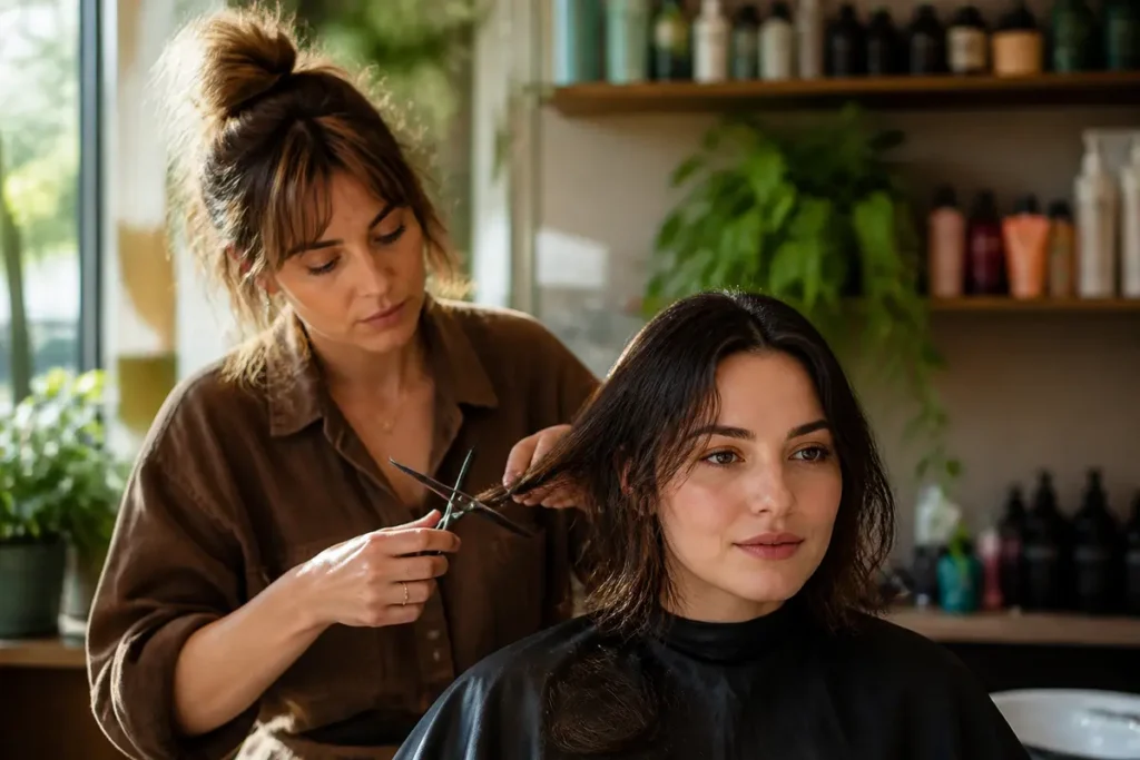 Coupe de cheveux visage rond et gros : les meilleures options