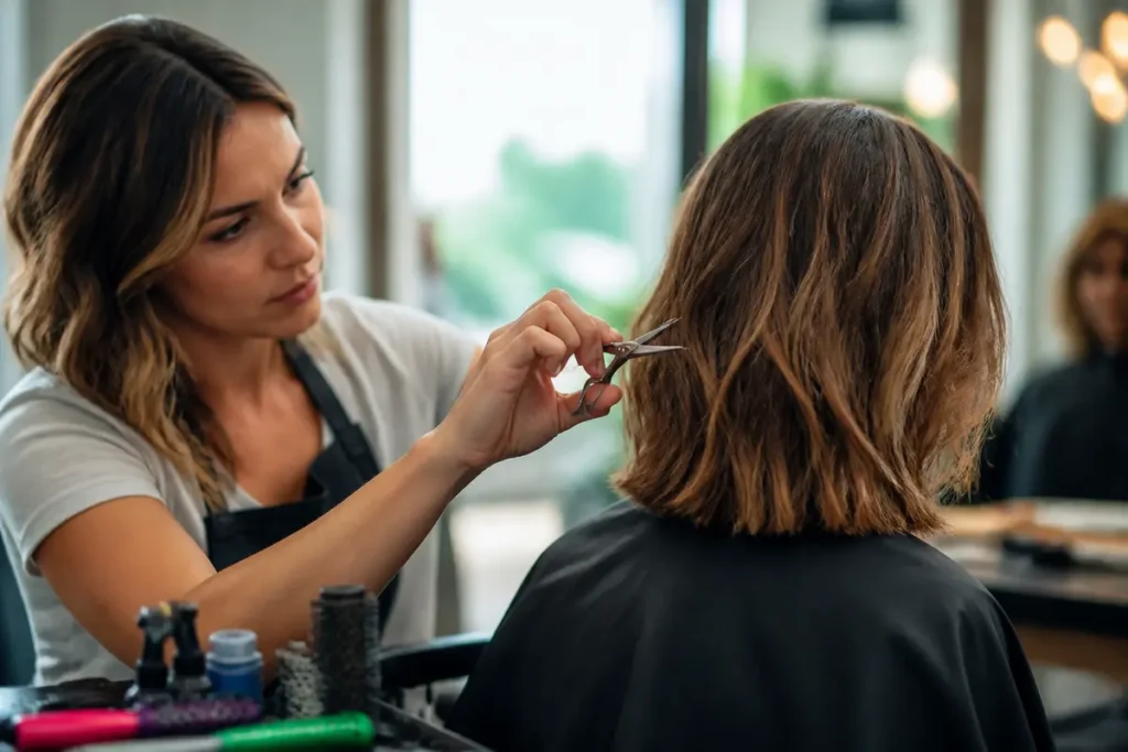 Voici 10 coupes de cheveux mi long dégradé à adopter
